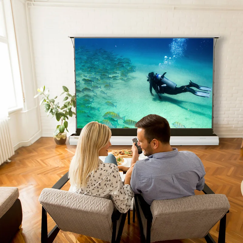 Home Cinema Flooring - Tela de Projeção MIGO Super Luxuosa