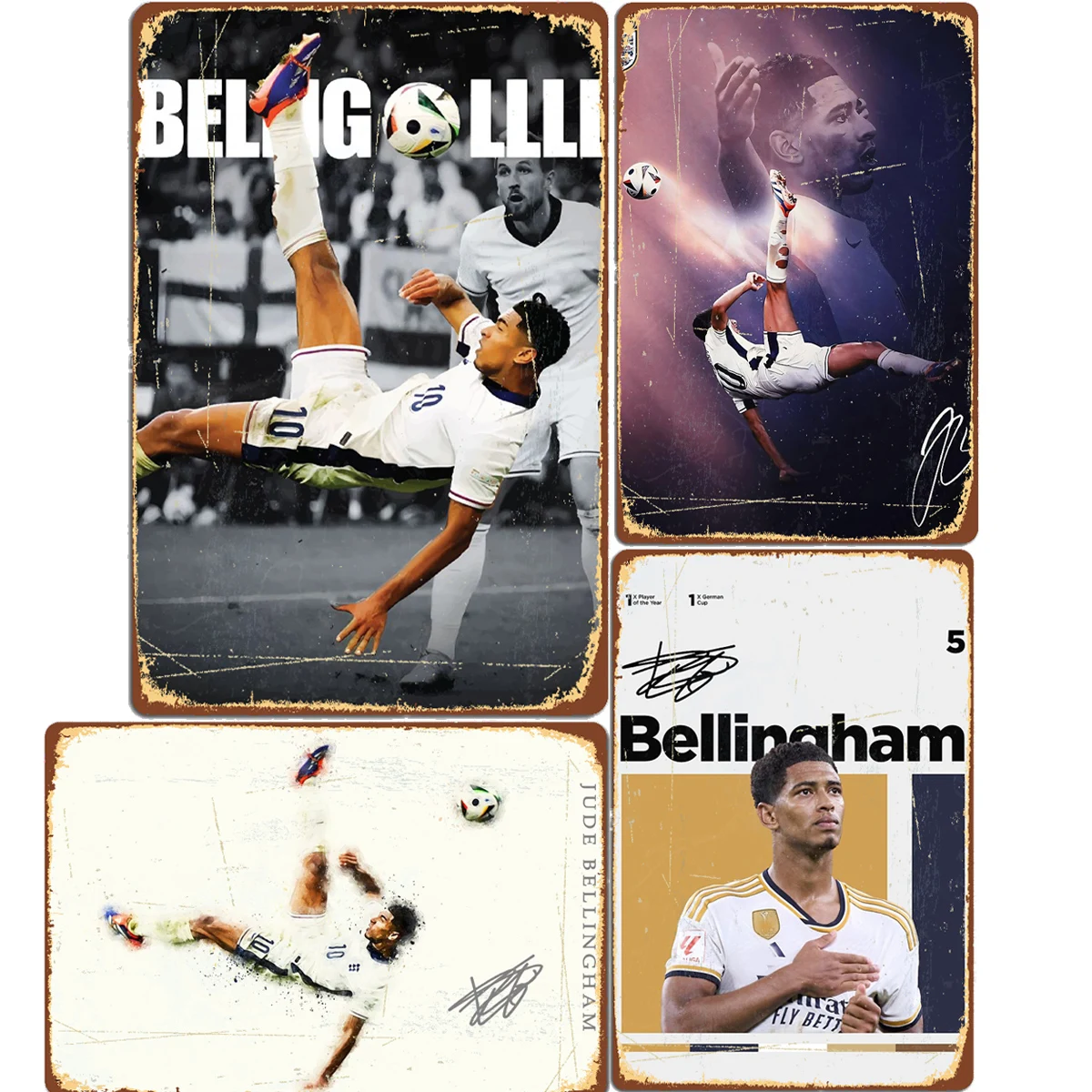 Home Cinema Player - Jude bellingham futebol esporte jogador cartazes