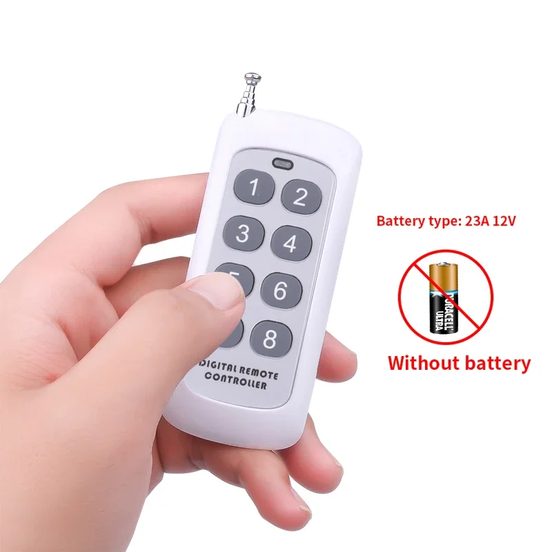 Home Cinema Player - Controle remoto sem fio rf 433mhz,