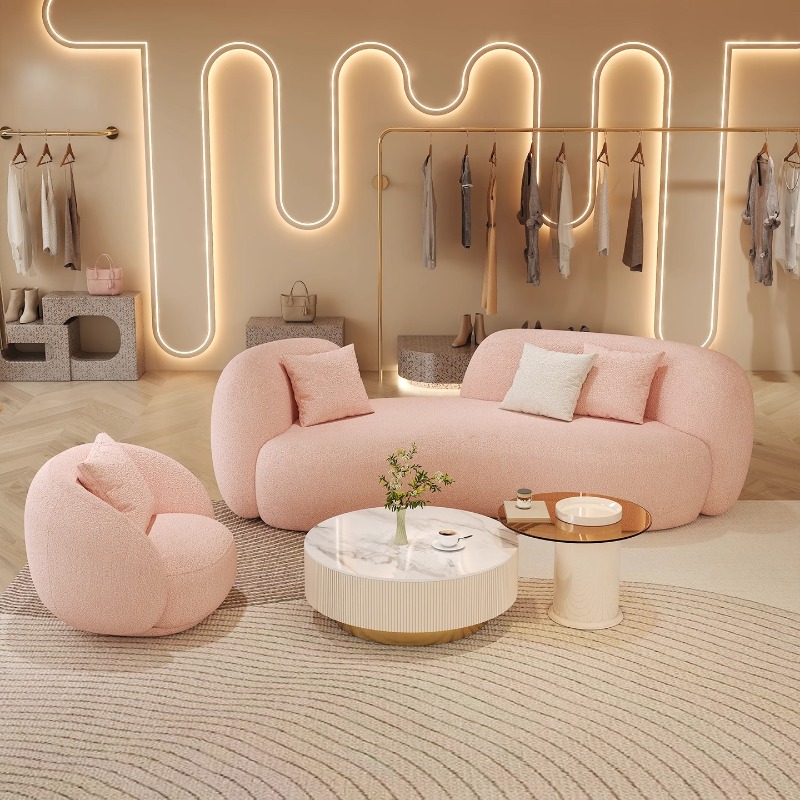 Home Cinema Flooring - Elegante designer sala de estar sofás