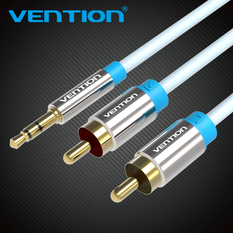 Home Cinema Player - Vention cabo rca 3.5 para 2rca