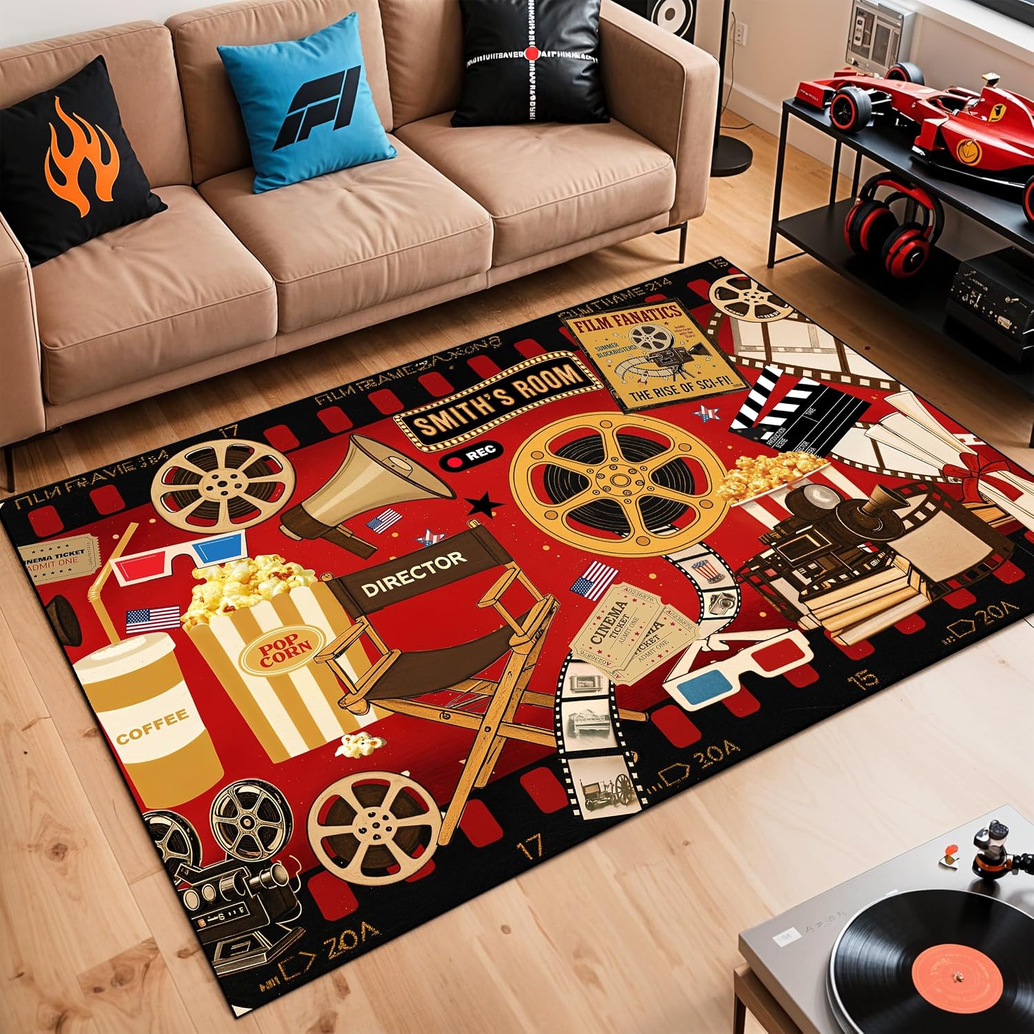 Tapete Temático de Cinema Pers - Home Cinema Flooring avaliação e preço