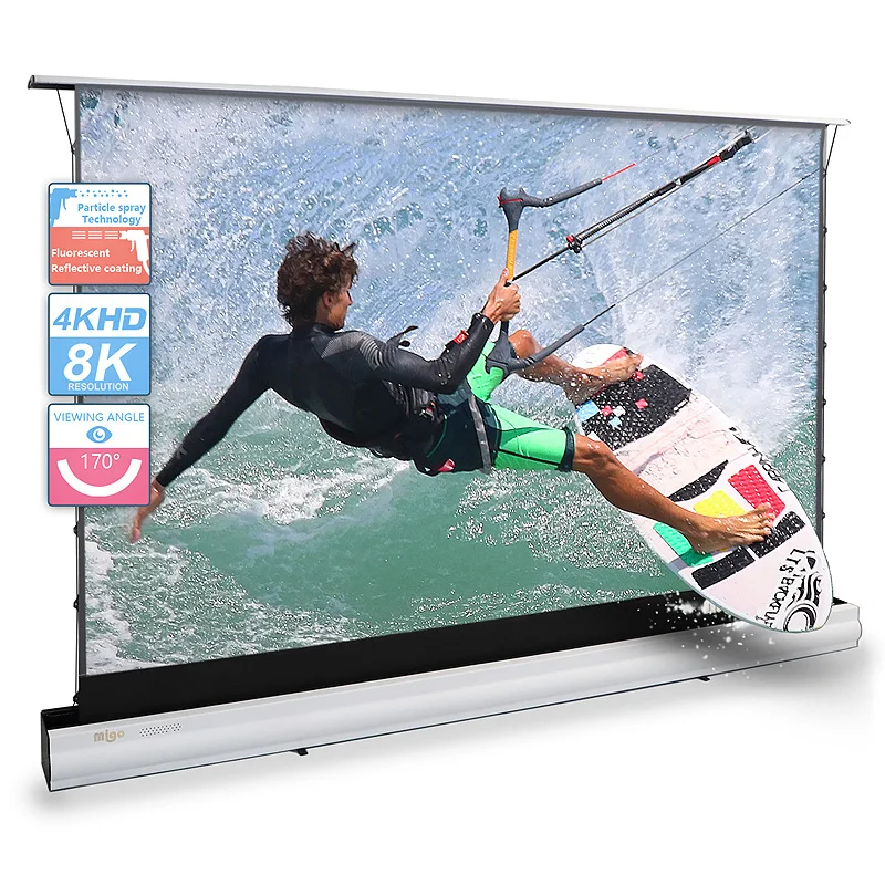 Tela de Projeção MIGO Super Lu - Home Cinema Flooring avaliação e preço