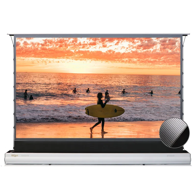 Tela de Projeção MIGO Super Lu - Home Cinema Flooring avaliação e preço