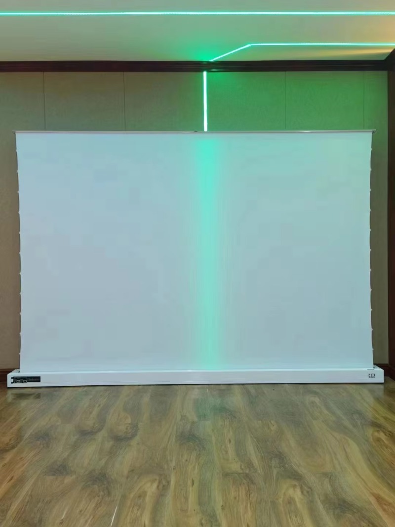 Tela de Projeção Elétrica Retr - Home Cinema Flooring avaliação e preço