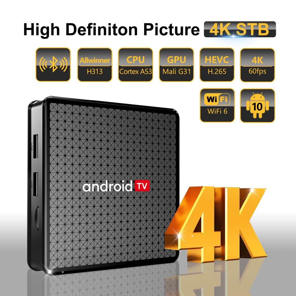 Wudung X5 TV Box AndroidTV All - Home Cinema Player avaliação e preço