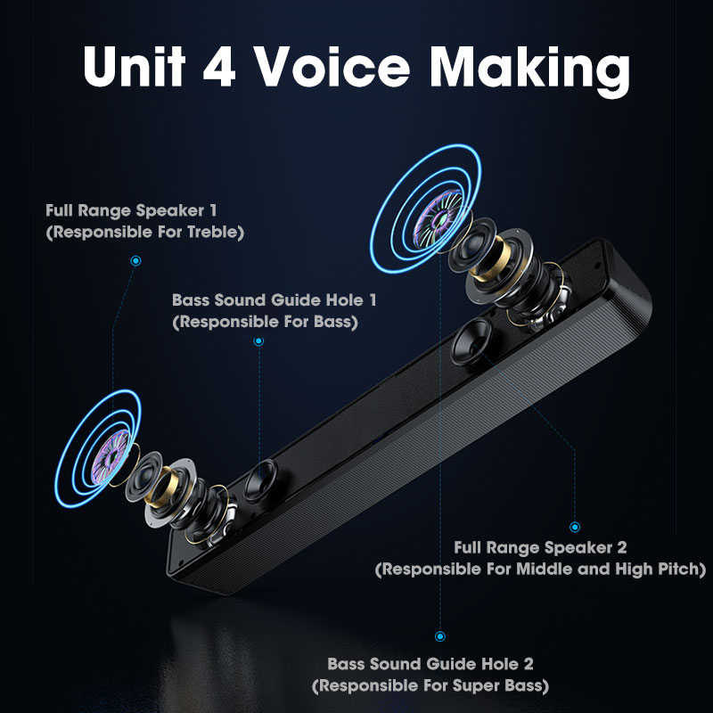 Barra de som para pc, com fio/ - Home Cinema With Wireless Rear Speakers avaliação e preço