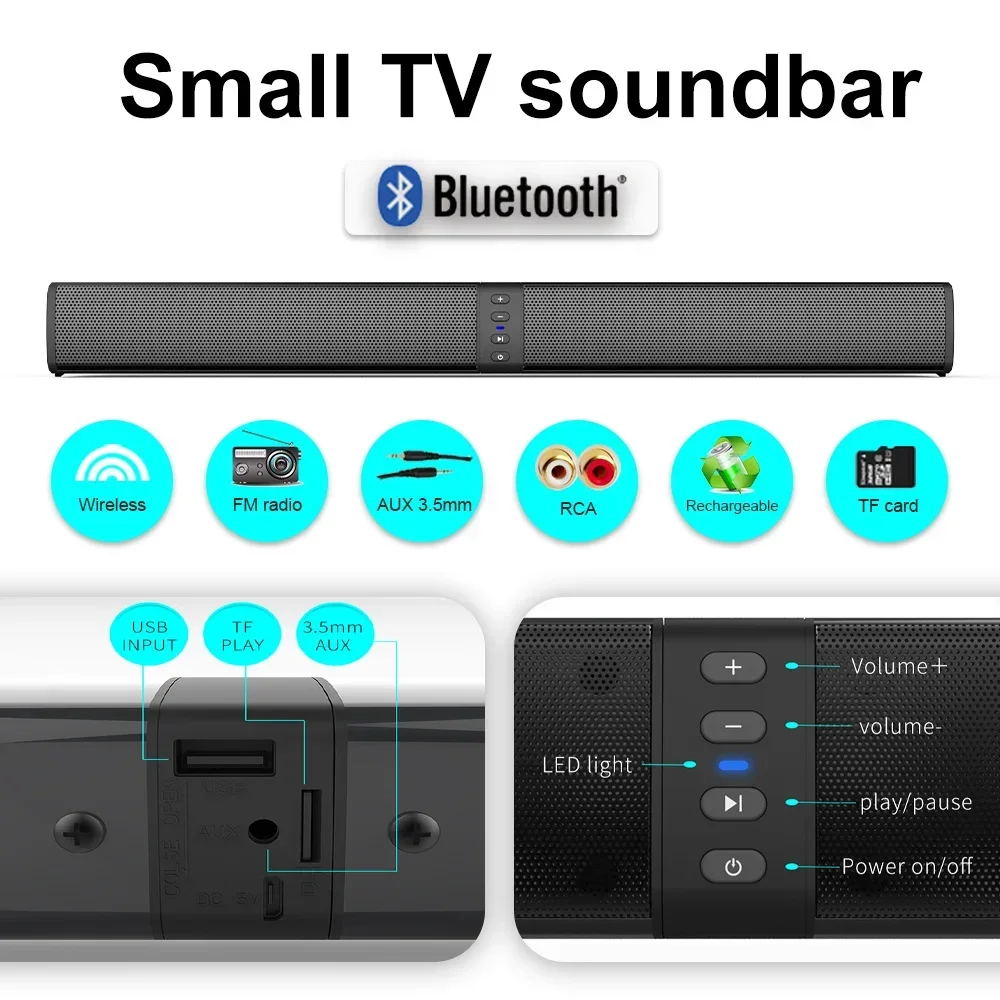 Alto-falante bluetooth super p - Home Cinema With Wireless Rear Speakers avaliação e preço