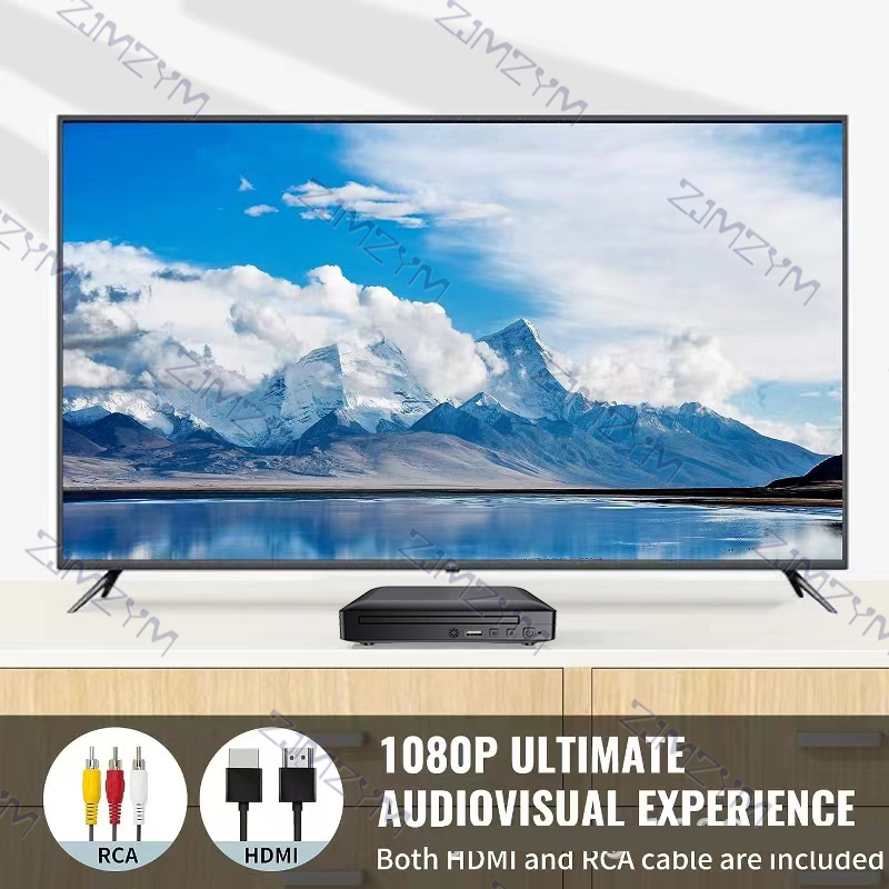 Novo Mini DVD Player Portátil  - Home Cinema Player avaliação e preço