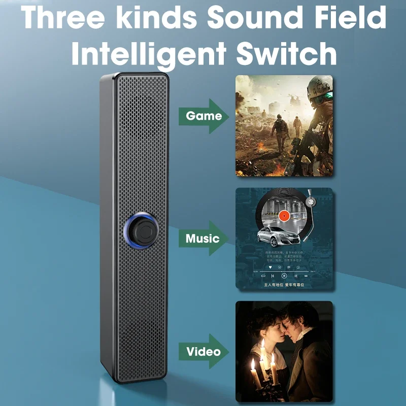 Soundbar para PC com Conexão F - Home Cinema With Wireless Rear Speakers avaliação e preço