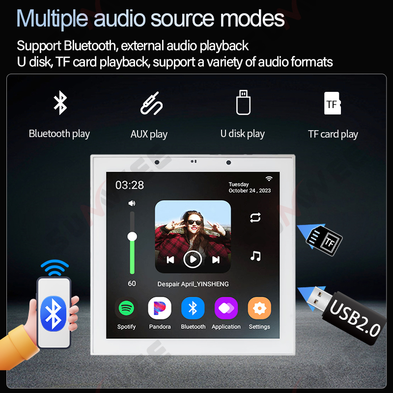 Amplificador de Áudio Bluetoot - Home Cinema Audio System avaliação e preço