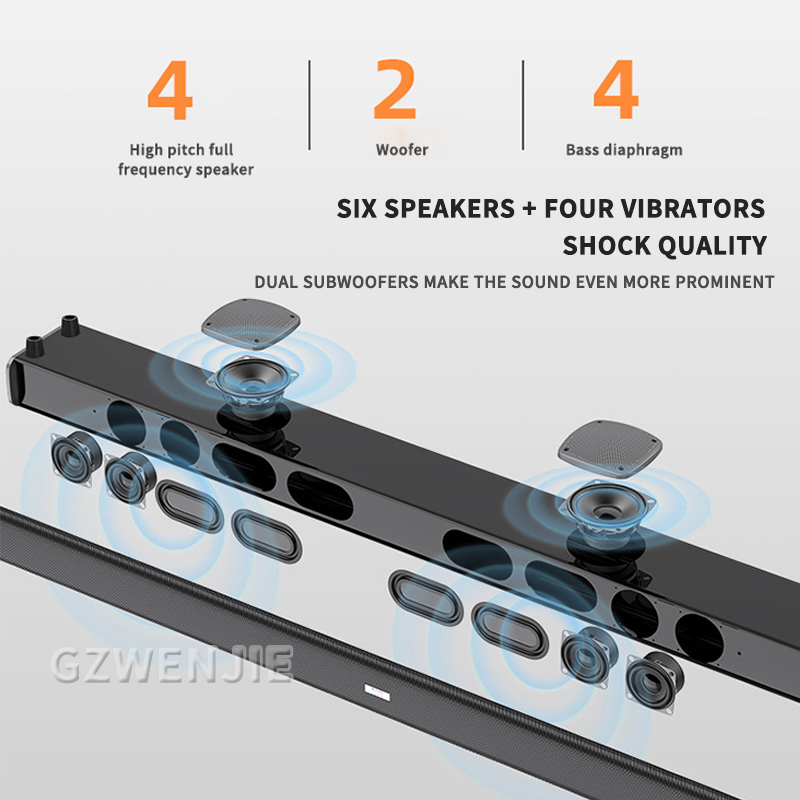 Barra de som para tv de parede - Home Cinema With Wireless Rear Speakers avaliação e preço
