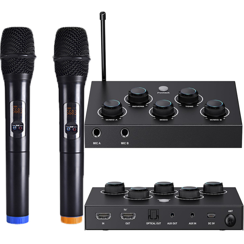 Sistema de mixagem de microfon - Home Cinema With Wireless Rear Speakers avaliação e preço