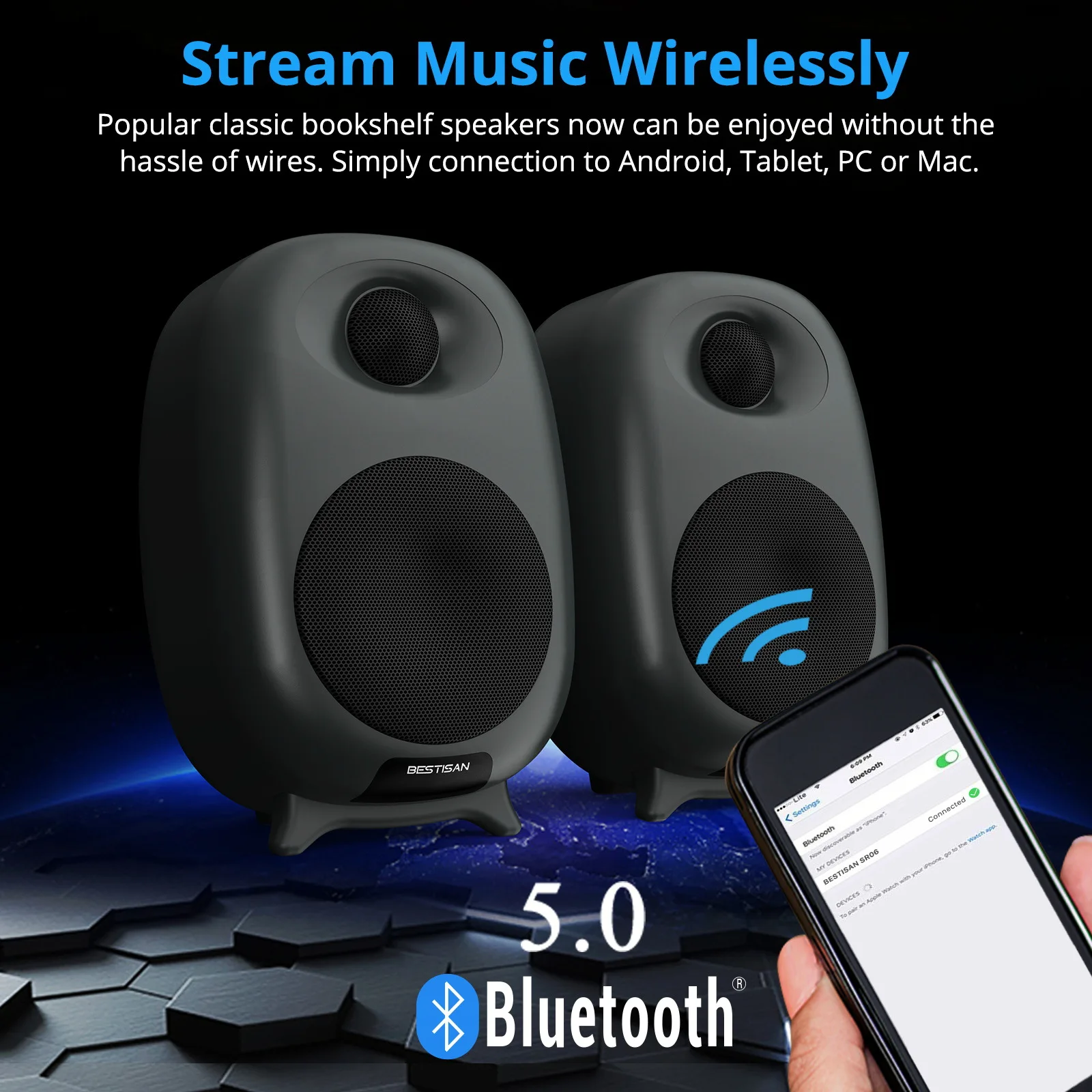 Caixas de Som Bluetooth para J - Home Cinema With Wireless Rear Speakers avaliação e preço