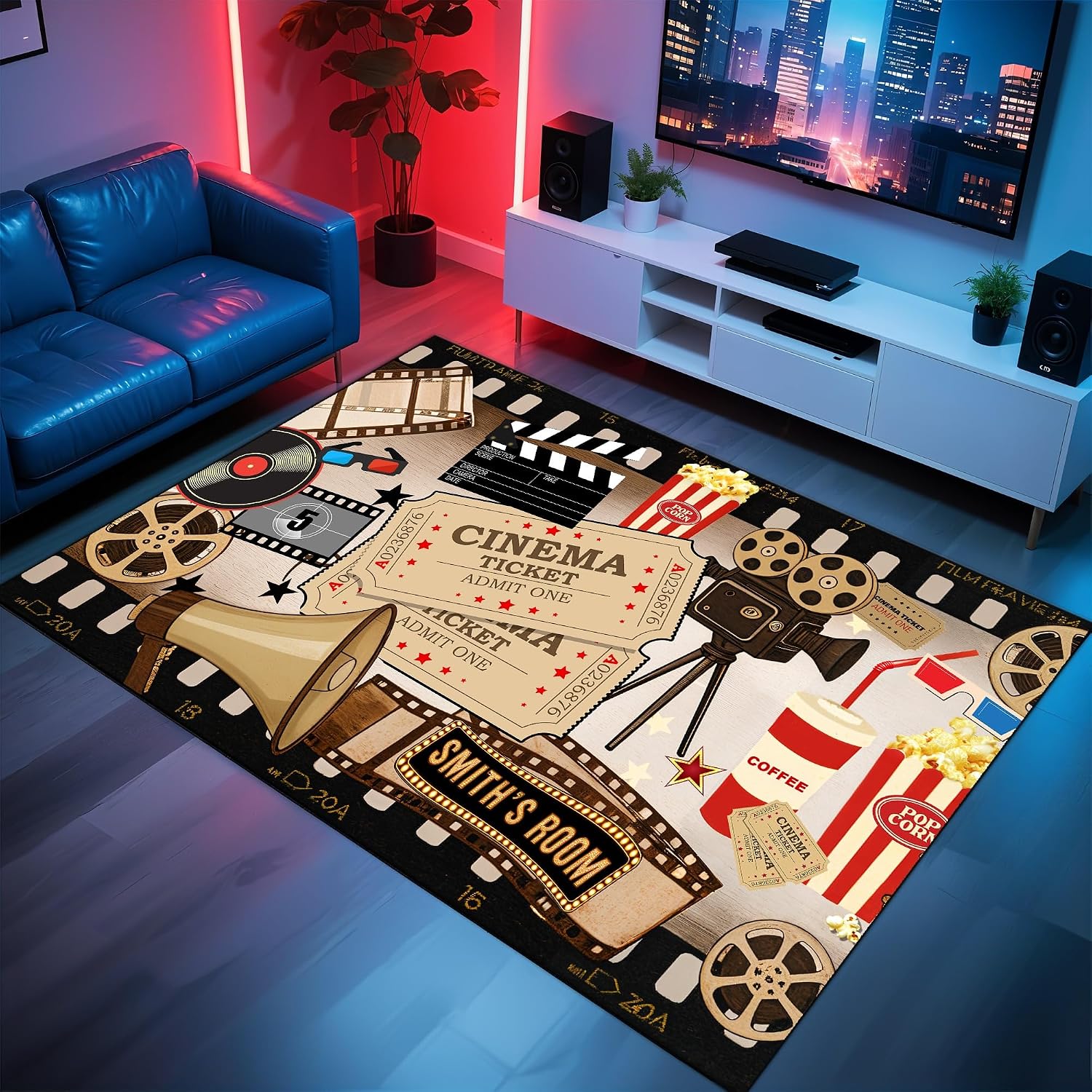 Tapete de Cinema Personalizado - Home Cinema Flooring avaliação e preço