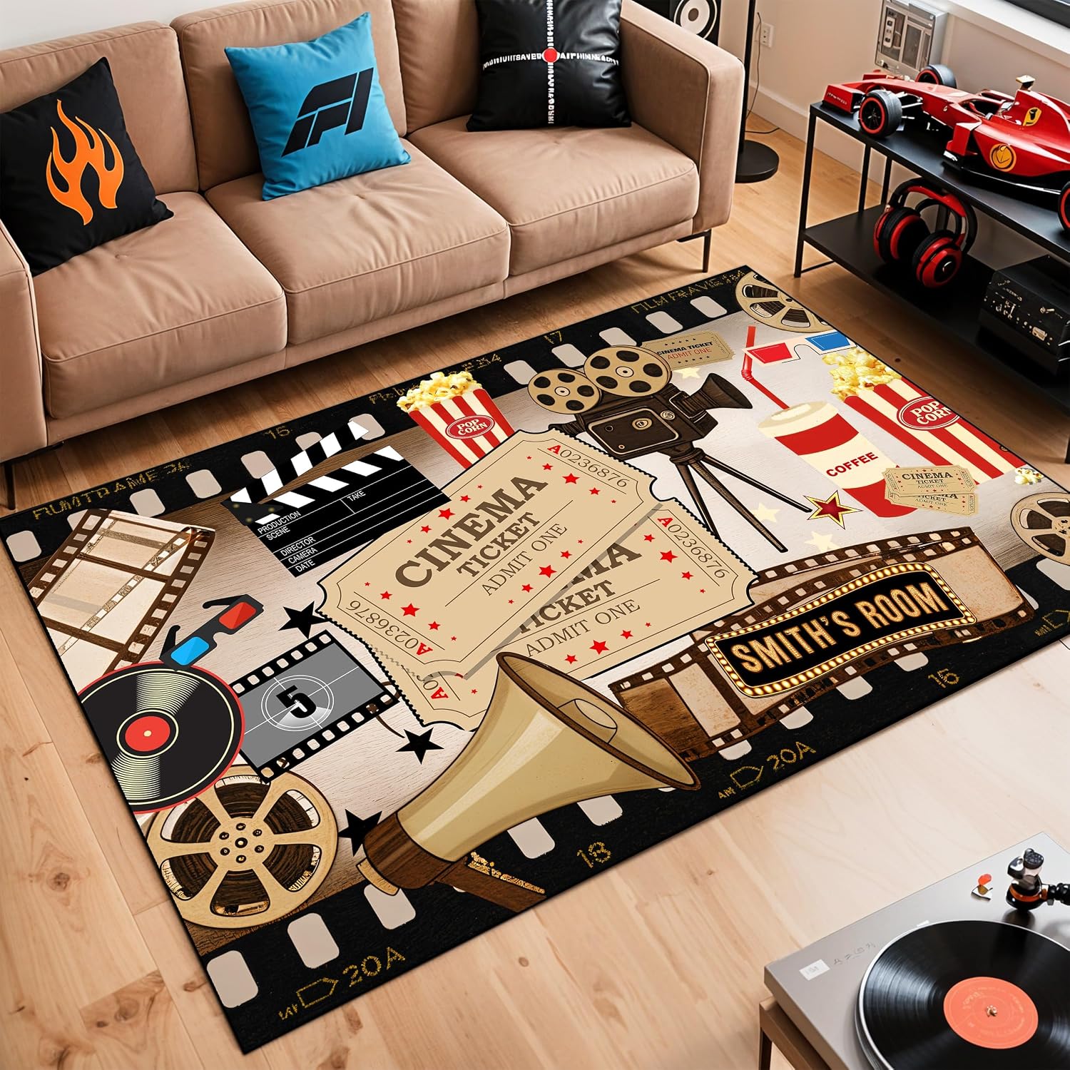 Tapete de Cinema Personalizado - Home Cinema Flooring avaliação e preço