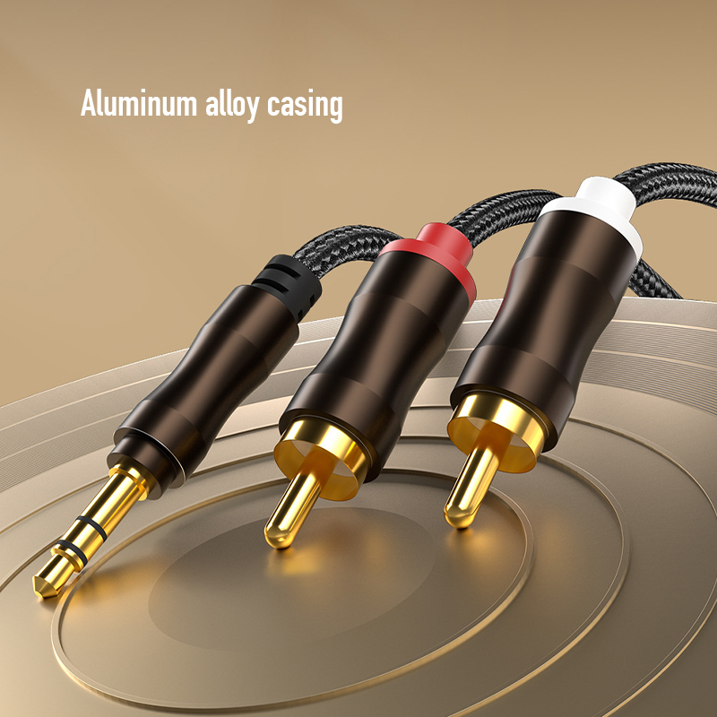 Cabo de Áudio Auxiliar RCA par - Home Cinema Player avaliação e preço